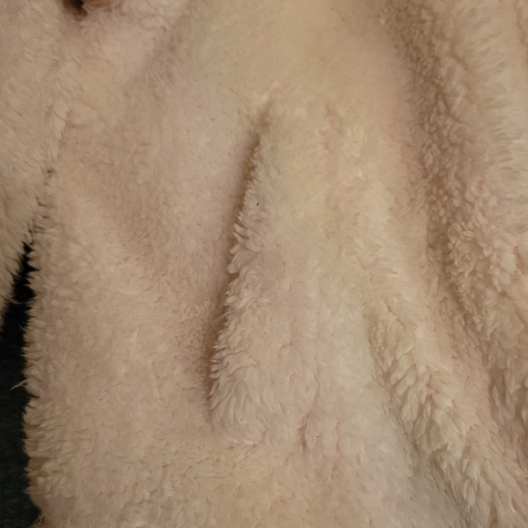 Jcrew Mercantile Cream Sherpa Bomber jacket XS - Picture 2 of 5